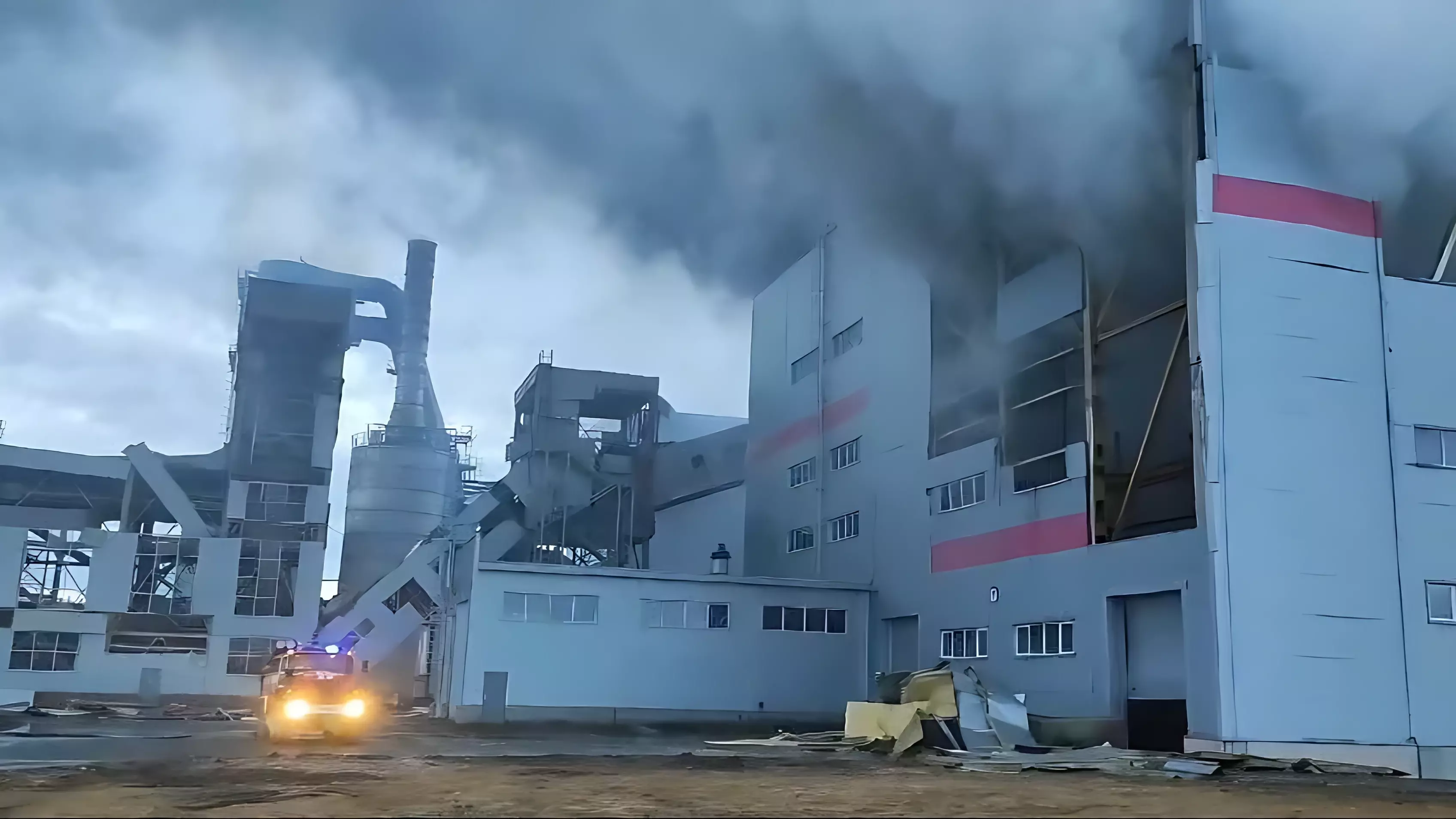 Возбуждено уголовное дело после пожара на ДОК «Калевала» в Петрозаводске